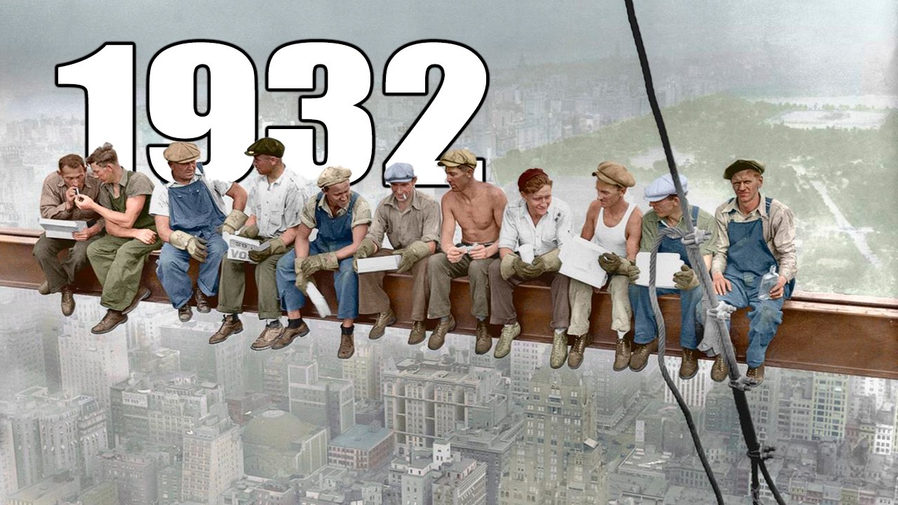 The Most Iconic Photographs of the 20th Century Colourized and Reanimated