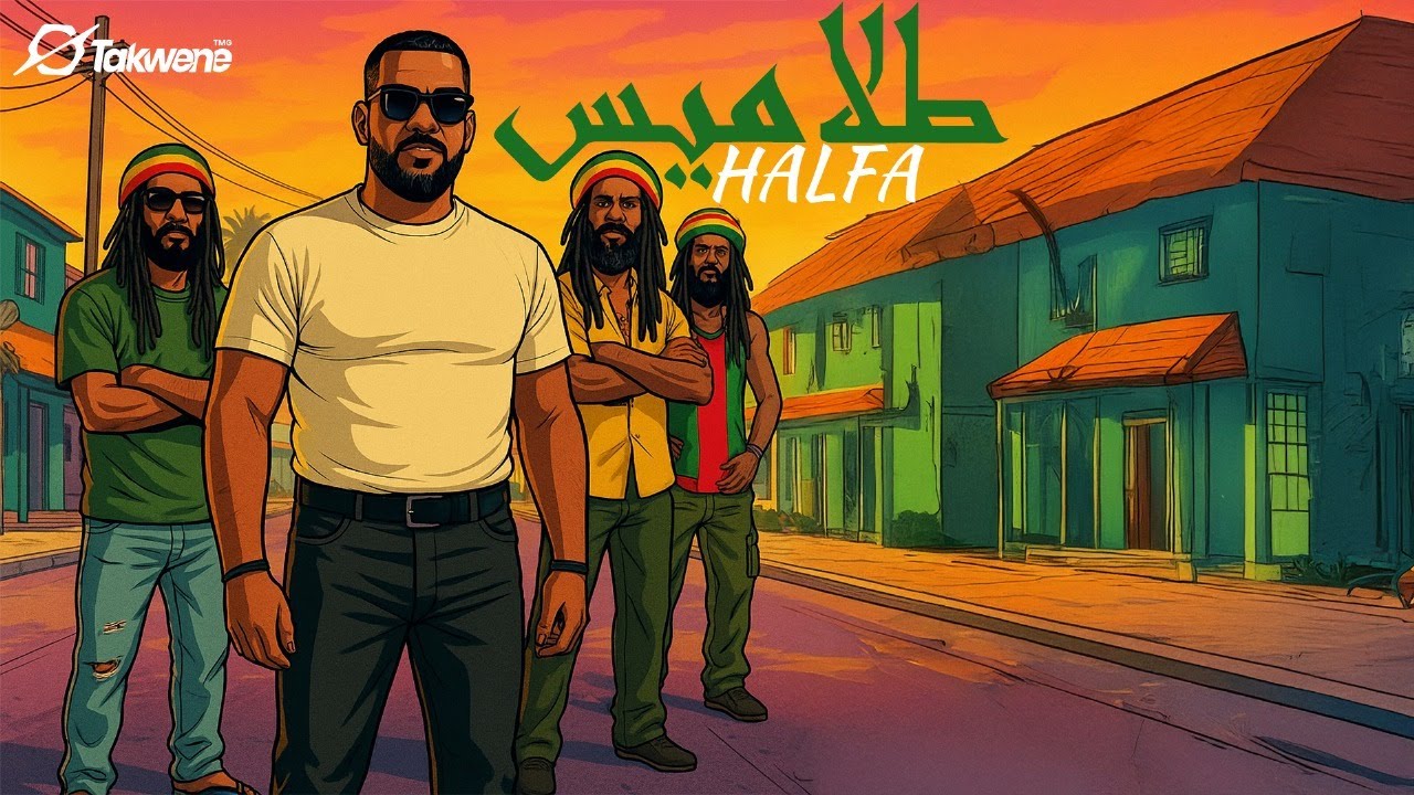 HALFA - TALAMEES (OFFICIAL VIDEO LYRICS) prod. by 