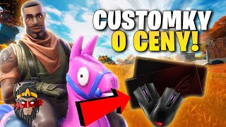 CUSTOMKY O CENY OD ASUSU VE FORTNITE!