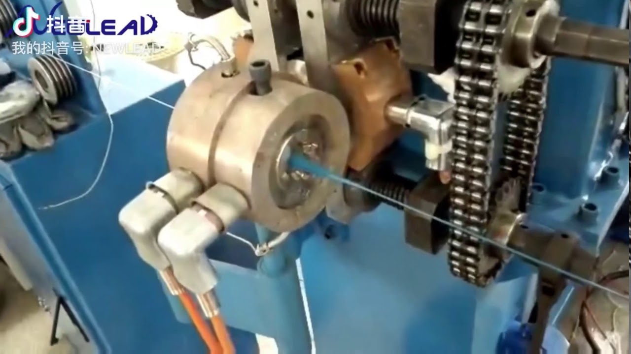 PTFE cable extrusion machine high temperature cable extruder - YouTube
