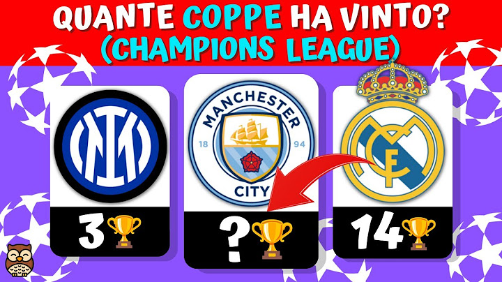 Indovina Quante Coppe di Champions League ha Vinto la Tua Squadra! | Quiz calcio 2023