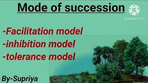 Mode of succession |facilitation, inhibition n tolerance model | Ecology | csir-ugc net life science