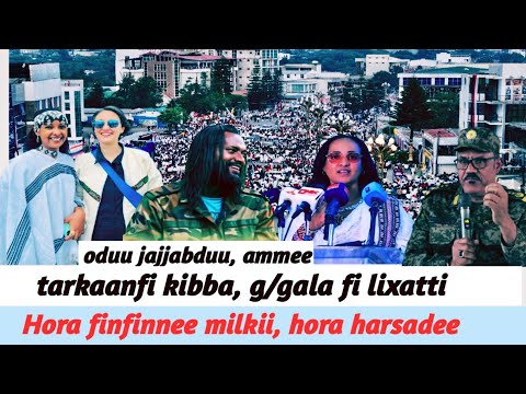 Tarkaanfi Kibba G Gala Fi Lixatti Hora Finfinnee Milkii Hora Harsadee 4 October 2025