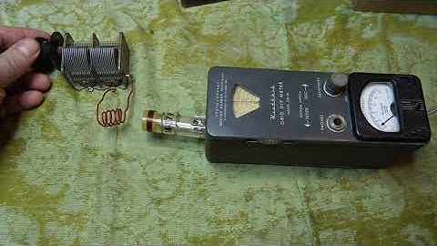 Heathkit model GD-1B grid dip meter