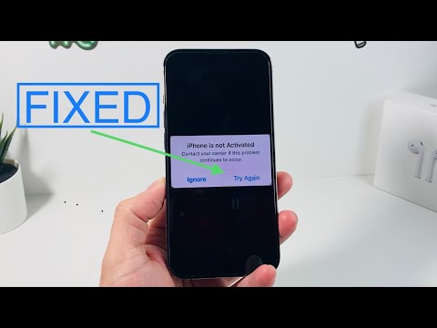 वीडियो: मेरा iPhone यह क्यों कहता रहता है कि यह सक्रिय नहीं है?