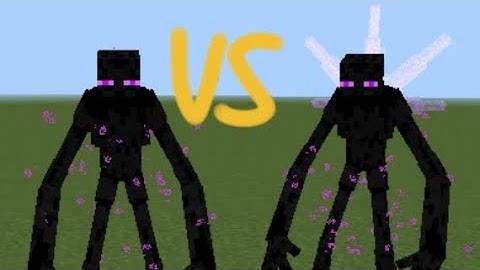 Mutant Enderman (Jujustyle7 Mutant Creatures) vs Mutant Enderman Ex