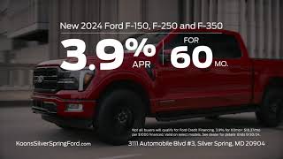 Koons Ford of Silver Springs F Series Trucks September Special
