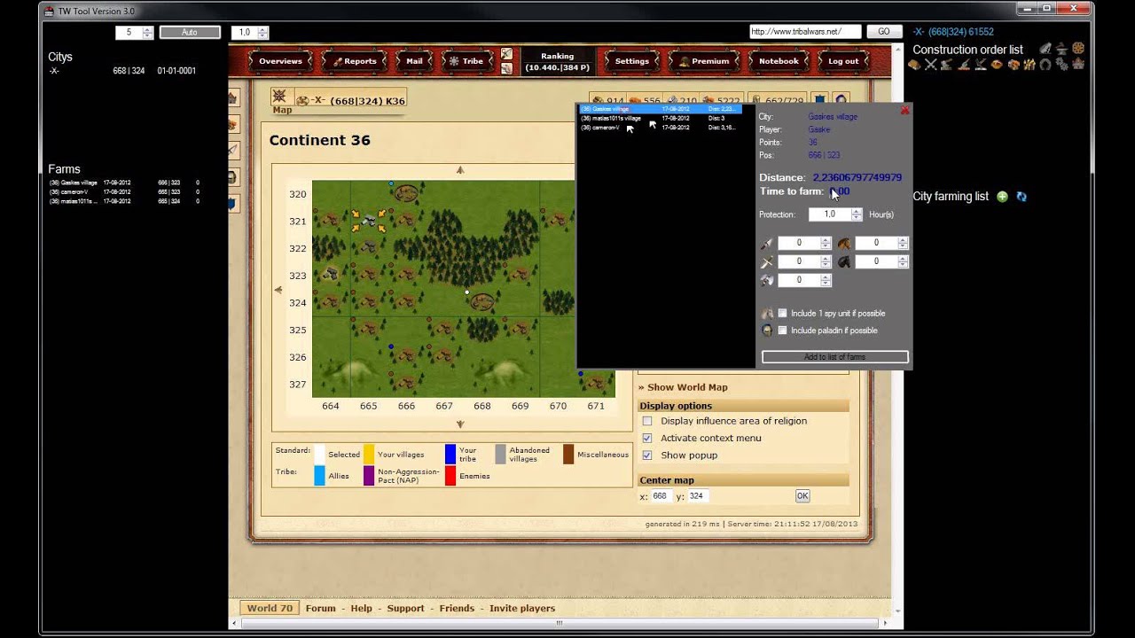 Tribal Wars Tool Version 3