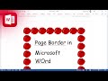 The best way to add page border in Microsoft Word.