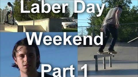 Backside Feeble Frontside Bigspin Out! Labor Day Weekend Part 1