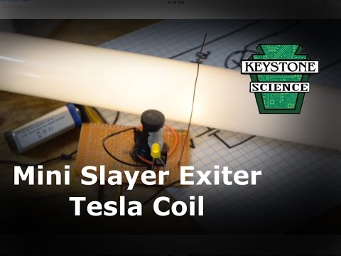 Vídeo: Mini Tesla Coile: 3 passos