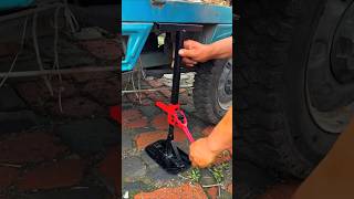 Three Wheel Repair Lift Stand for Easy Vehicle Maintenance #tricycle #repairtools #shortsfeed