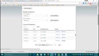 how to delete database in cpanel