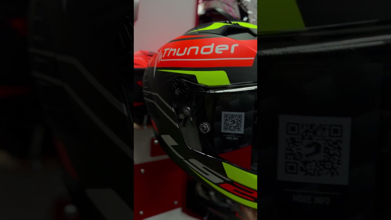 Мотошолом LS2 FF805 Thunder C Attack Matt Red-Yellow 🔥 MotoStyle  