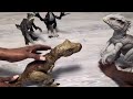 Jurassic World - Vapour Breath Tyrannosaurus Rex vs Indominus Rex