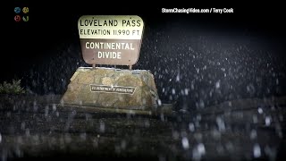 First Snow Of The Season, Loveland Pass, Colorado - 9/15/2023