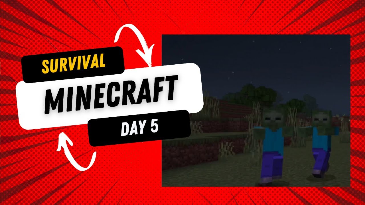 Minecraft - Survival Day 5 - YouTube