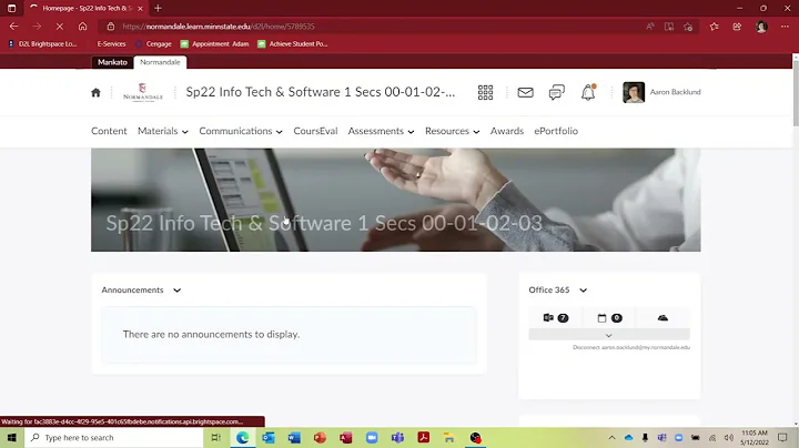 D2L Course Tour video