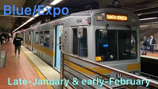 Metro Blue/Expo Lines in late-January &amp; early-Feburary!!!