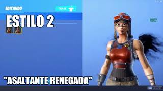 Los Nuevos Estilos De Las Mejores Skins Renegade Raider, The Prisioner, Etc