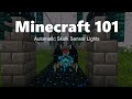 How to Build Automatic Skulk Lights in Minecraft: Minecraft 101 #minecraft #minecraftutorial