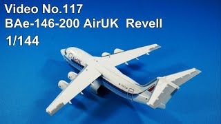 Step by Step 1/144 BAe-146-200 AirUK Revell