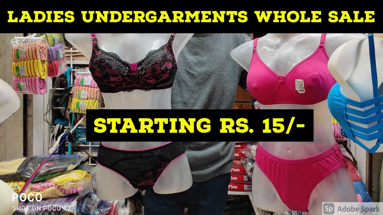 Ladies undergarments wholesale market in dadar