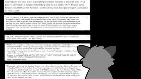 dovewing responds to anon hate (shiny eye map part 1)