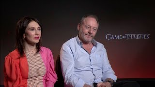 Carice van Houten & Liam Cunningham talk 'Game of Thrones'