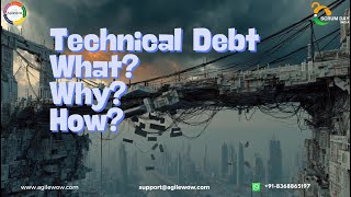 Technical Debt - What, Why, and How? #agilewow #agile #scrum