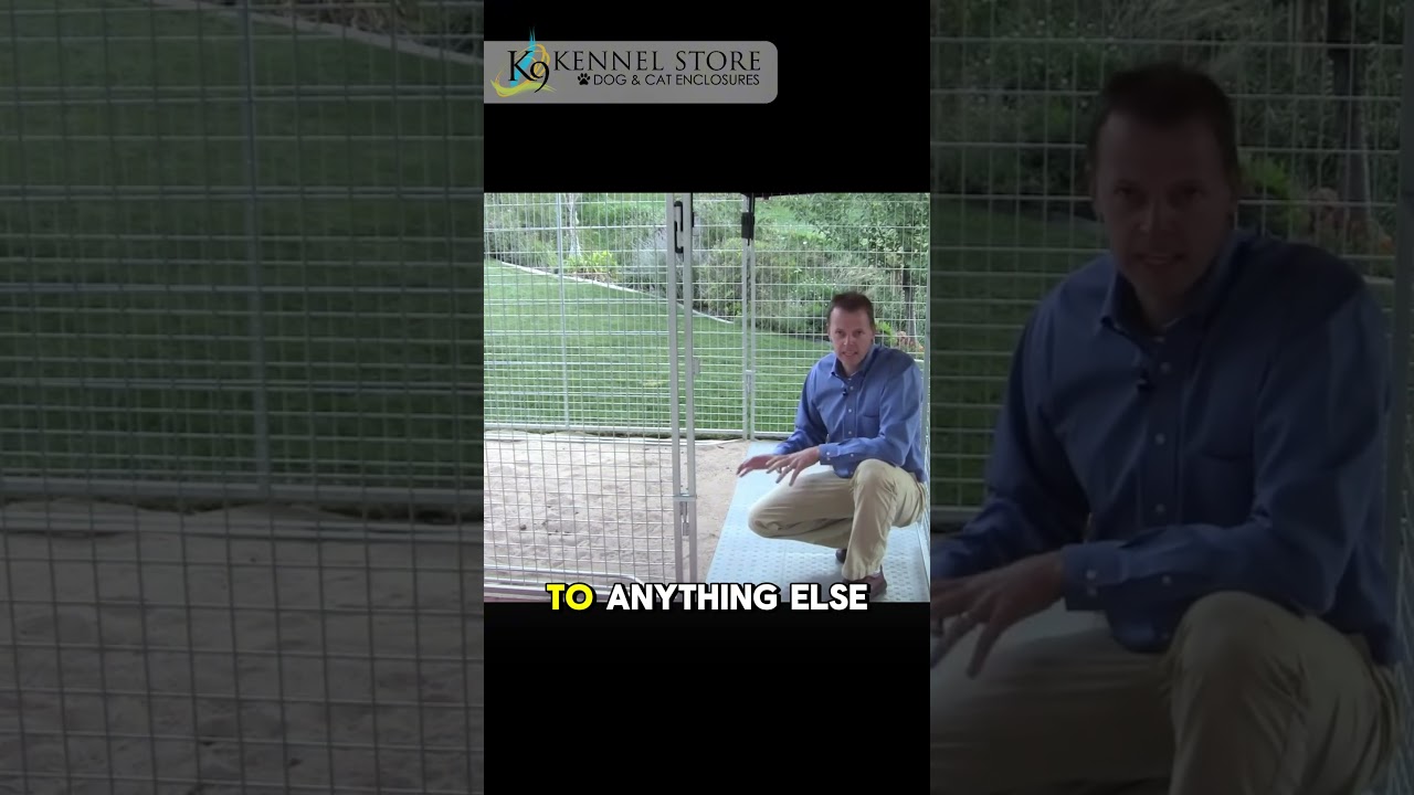 Уникальная система уличных вольеров для собак, исключающая побег, с крышей и полом.