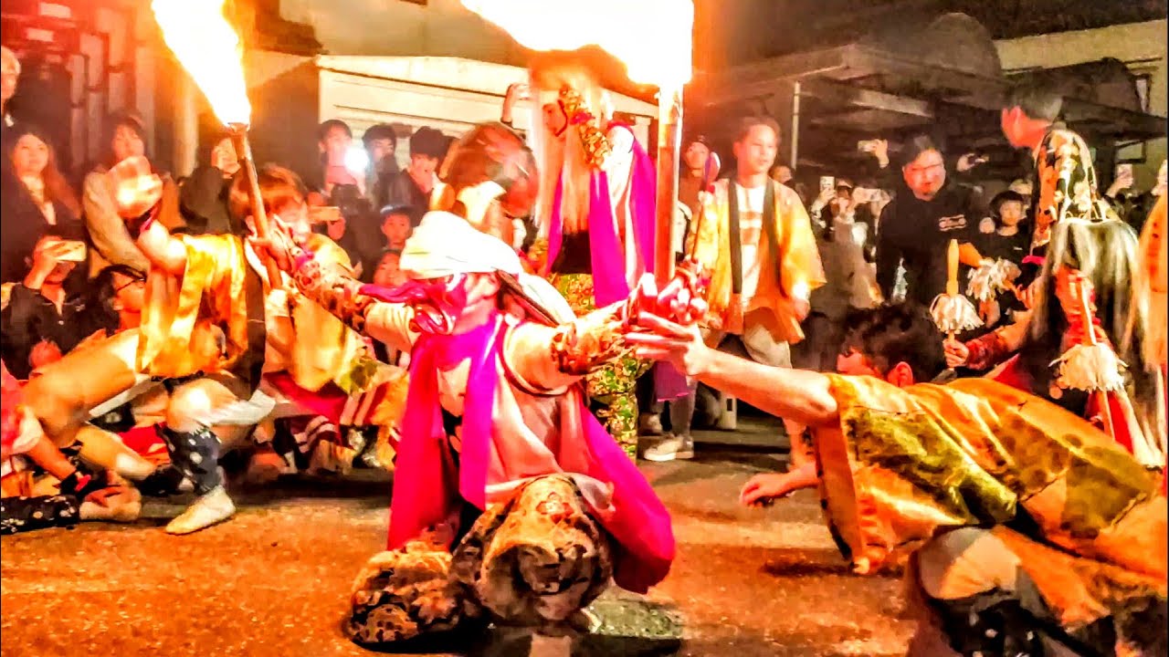 躍動の連続、矢田の嫁花｜矢田の獅子舞 2025｜富山県高岡市伏木矢田｜Takaoka Lion Dance