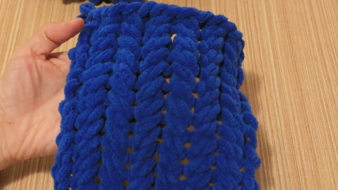 Model 7 - NEW ALIZE PUFFY FINE PATTERN (Beginners friendly)