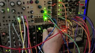 Modular synth // Marbles (clone) like a turing machine for rhythm and pitch