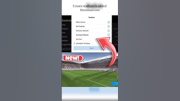 How to download New stadium in efootball mobile #efootball #football #pesmobile #pes