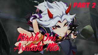 Kisah Arataki Itto Part 2 Oni Merah dan Oni Biru Dub English Sub Indo, Genshin Impact 2.3
