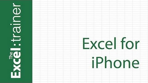 Excel: Excel for iPhone - A Review