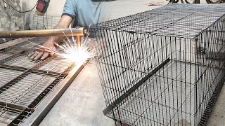 High Quality Beautiful Bird Cage Making Process in a Mini Factory screenshot 3