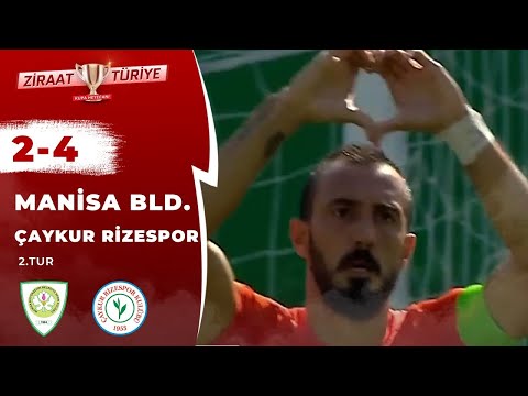Manisa Belediye 2-4 Çaykur Rizespor Maç Özeti (Ziraat Türkiye Kupası 2.Tur) 21.09.2016