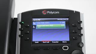Polycom Transfer to Voicemail