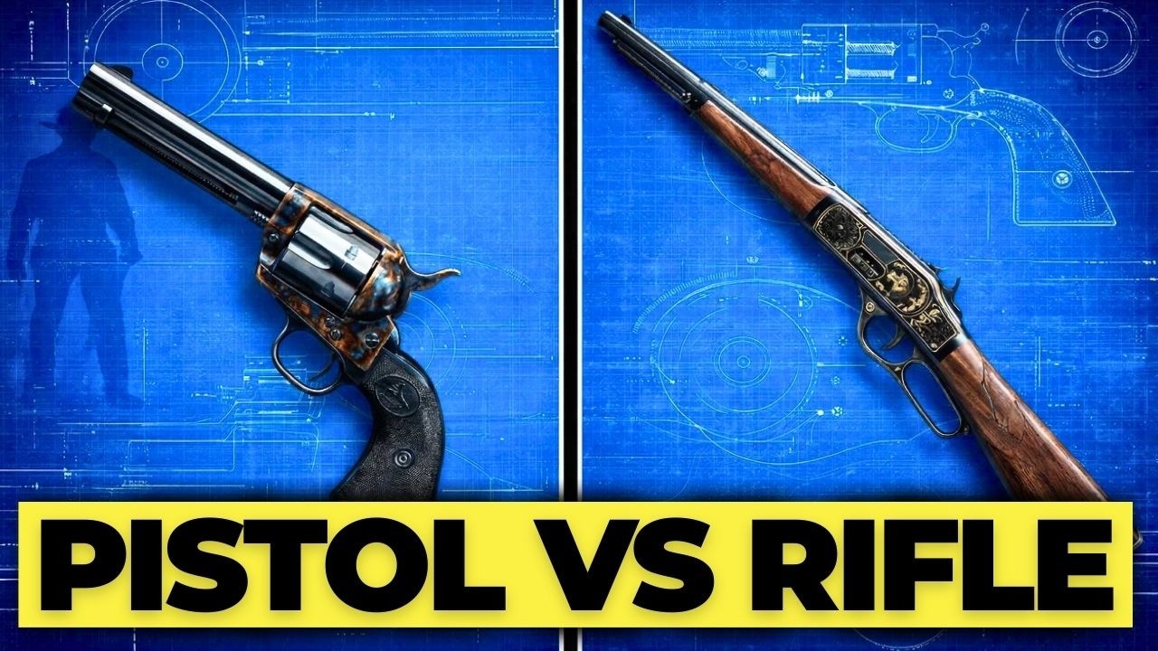 Pistol vs. Rifle: The REAL Gun That Won a 50‑Yard Wild West Duel - YouTube