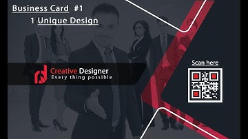 business card design in Photoshop CS6 tutorial / Learn Photoshop