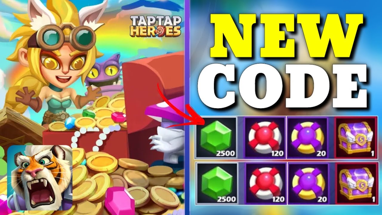 2 New Tap Tap Heroes Gift Code 2023 March || Tap Tap Heroes Codes - Youtube