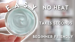 Make a Moisturizer In Seconds - No Heat, Beginner Friendly, Free Recipe- Easiest You'll Ever Make