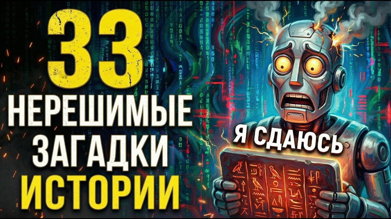 33 загадки, которые НЕ РЕШИЛ даже Искусственный Интеллект