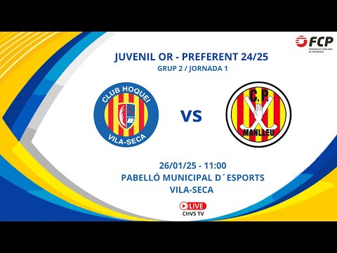 CH Vila-seca vs CP Manlleu C (1a Jornada #JuvenilOrPref 24/25)