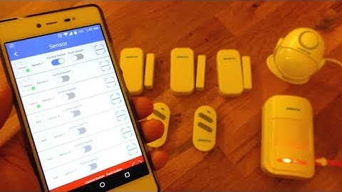 BIBENE WiFI Home Security | What is Control Switch and Push Switch