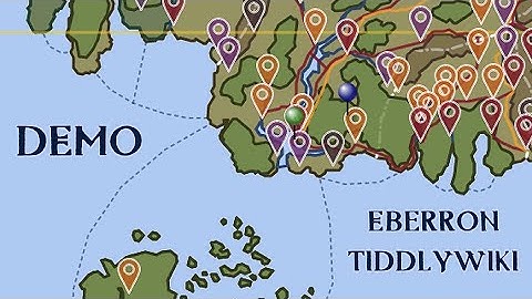 Eberron Tiddlywiki Feature Demo