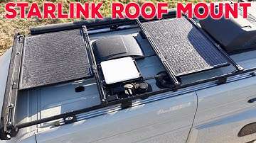 Starlink Roof Mount | Winnebago Revel