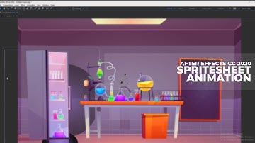 Adobe After Effects CC 2020 | Sprite Sheet Animation